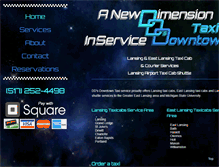 Tablet Screenshot of ddsdowntowntaxi.com